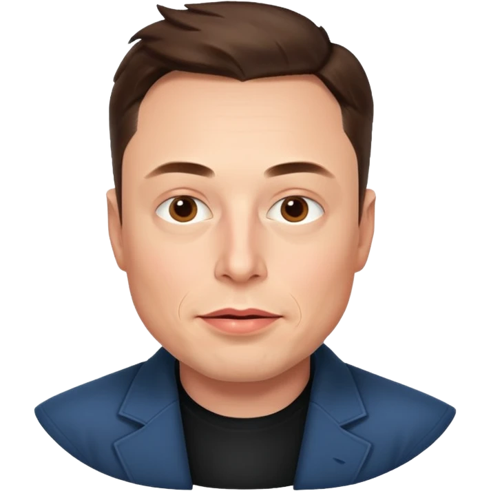 Elon Musk emoji