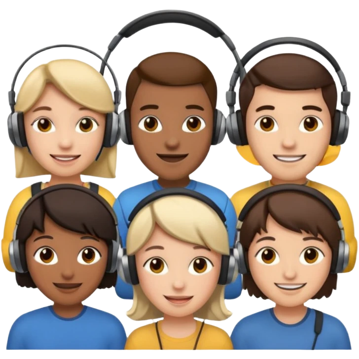 headphone wearers
 emoji