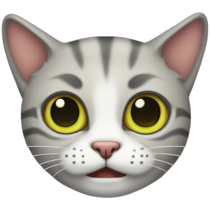 non-zombie cat emoji