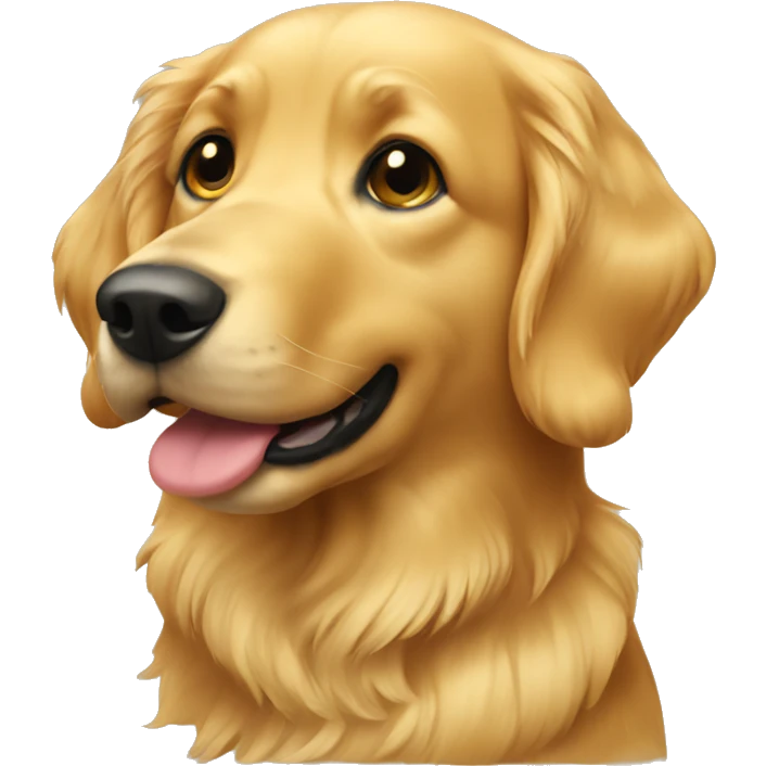 Gold retriever  emoji
