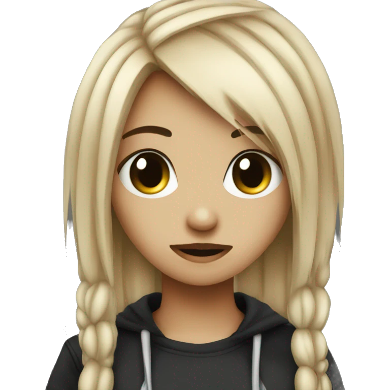 a emo girl emoji