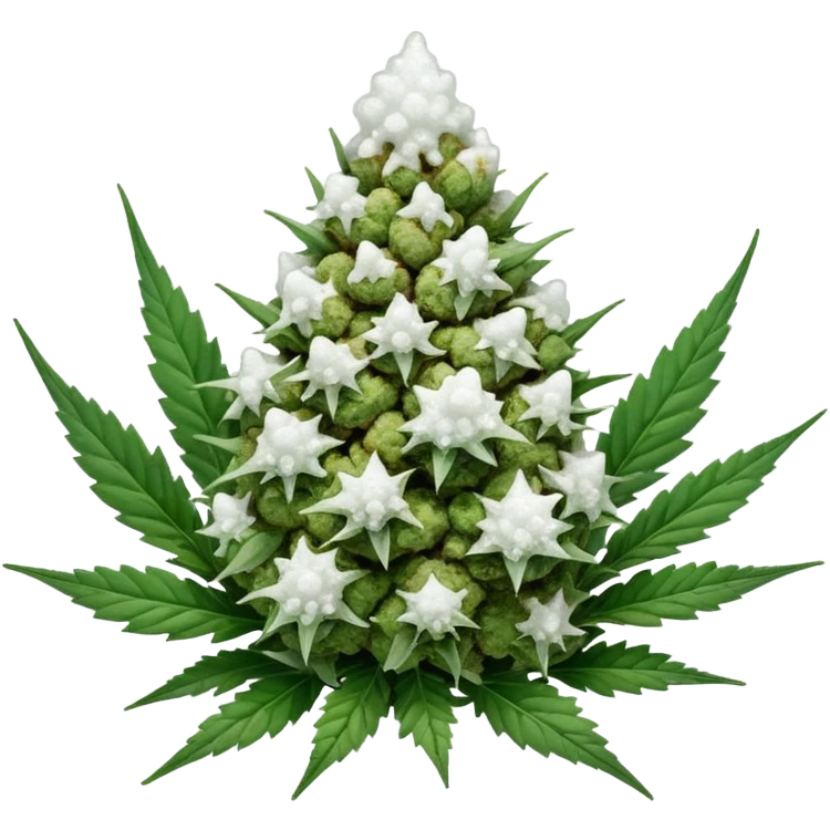 White Russian cannabis nug emoji