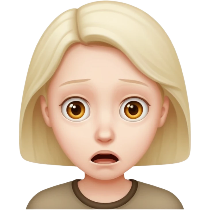 The frightened Pole emoji