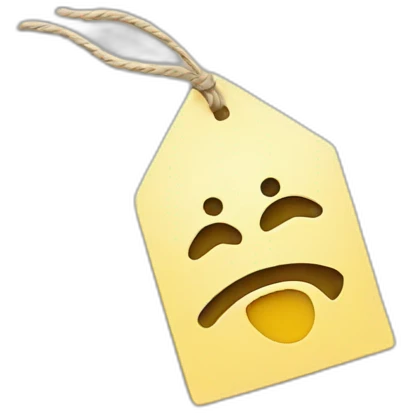 price label emoji