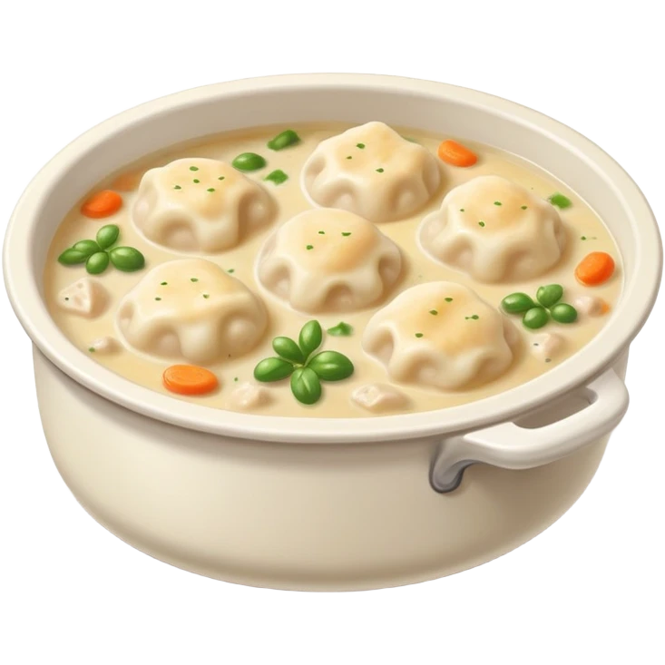 Chicken and dumplings  emoji