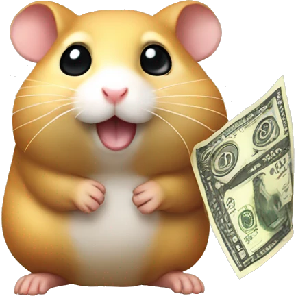hamster money  emoji