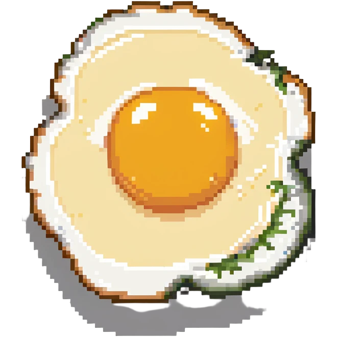 sunny side up fried egg emoji