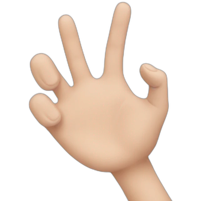 Petit doigt emoji
