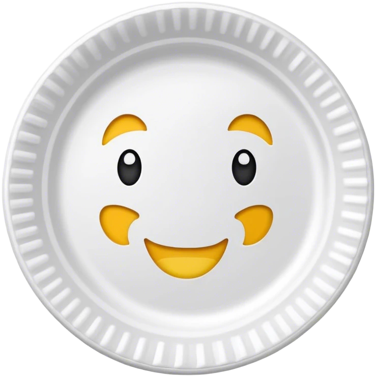 Paper plate emoji