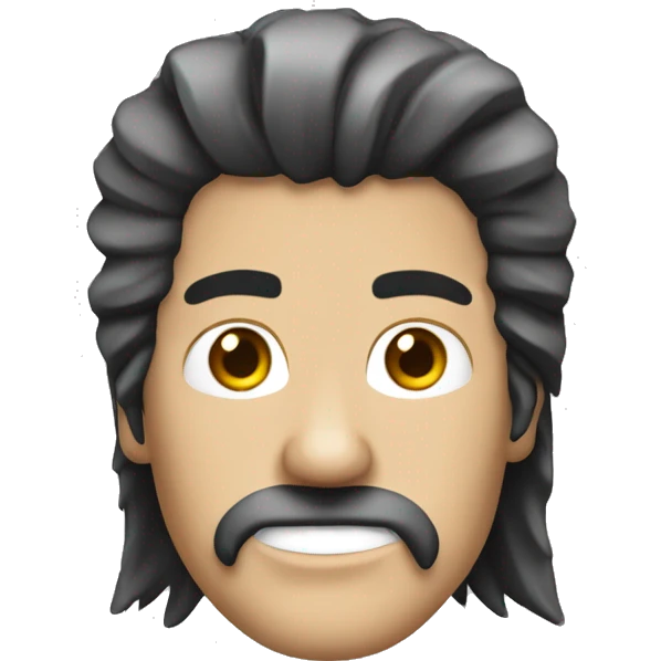 peluquero rockero con tez blanca emoji