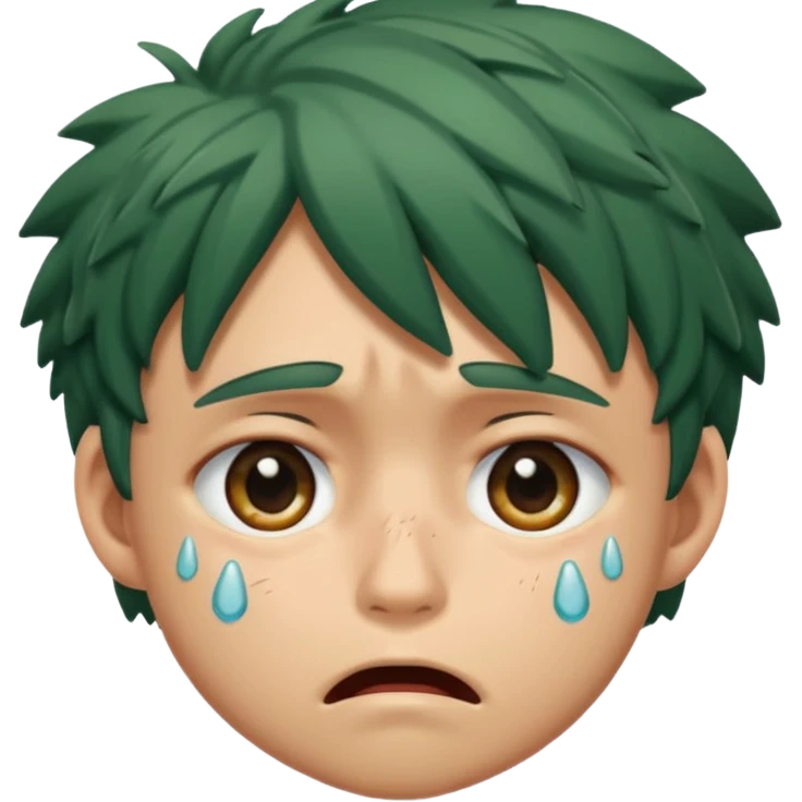 Deku qui pleure emoji
