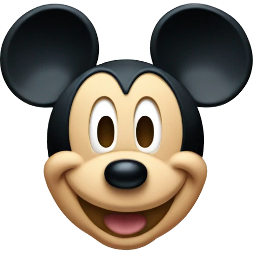 Mickey mouse emoji