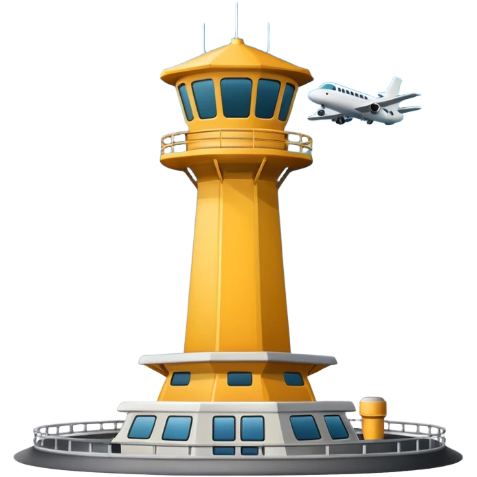air traffic control tower emoji
