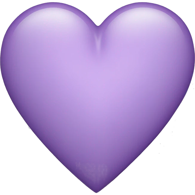 light purple heart emoji