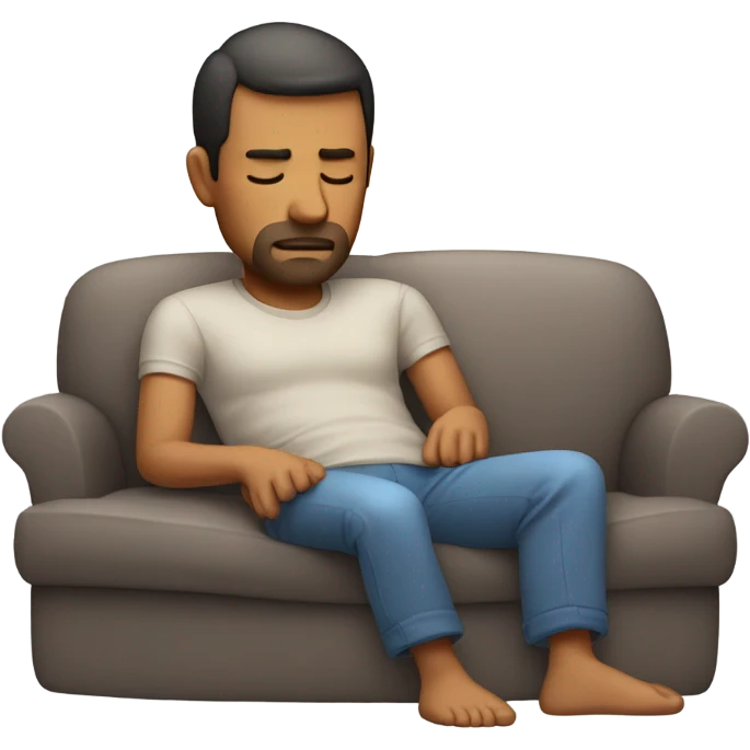 Sleepy dad emoji