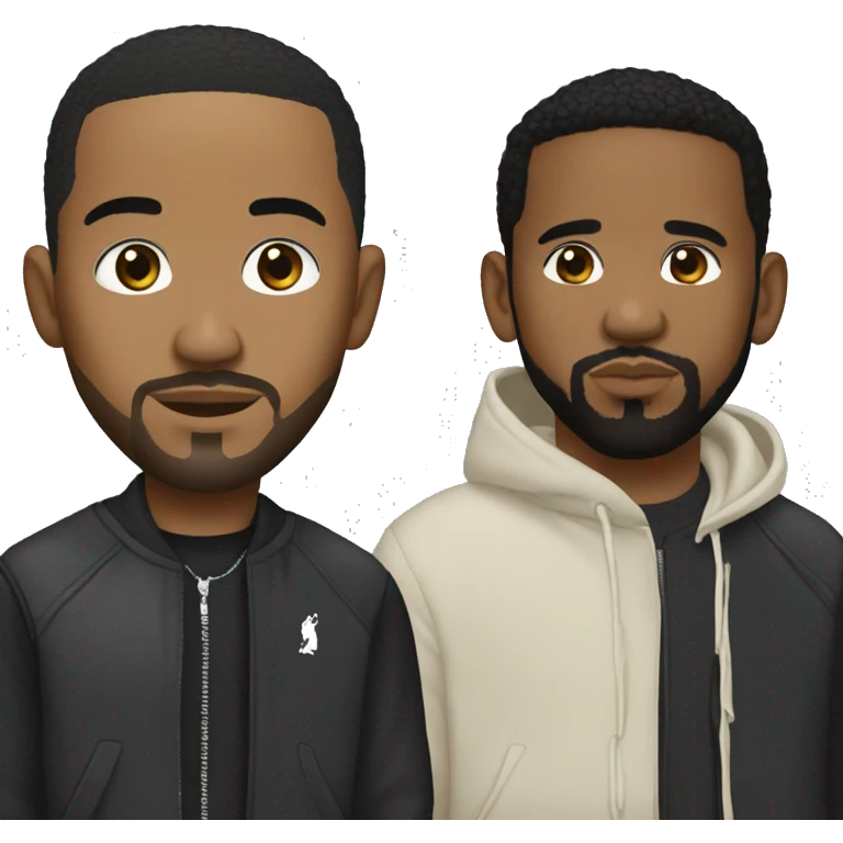 Kendrick Lamar x Drake emoji