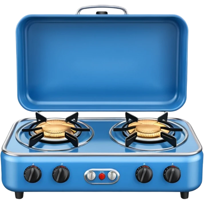 blue portable stove emoji