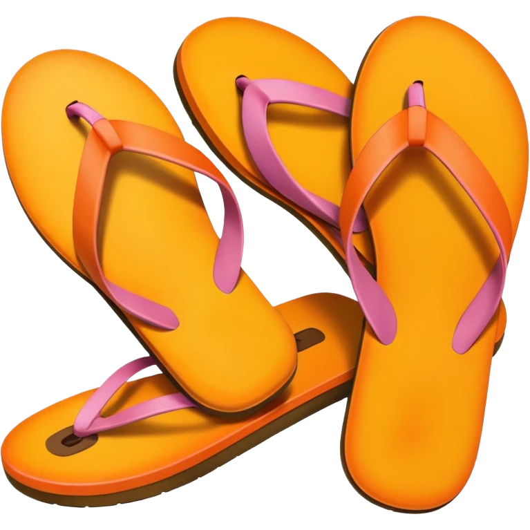 A mango flip-flop emoji