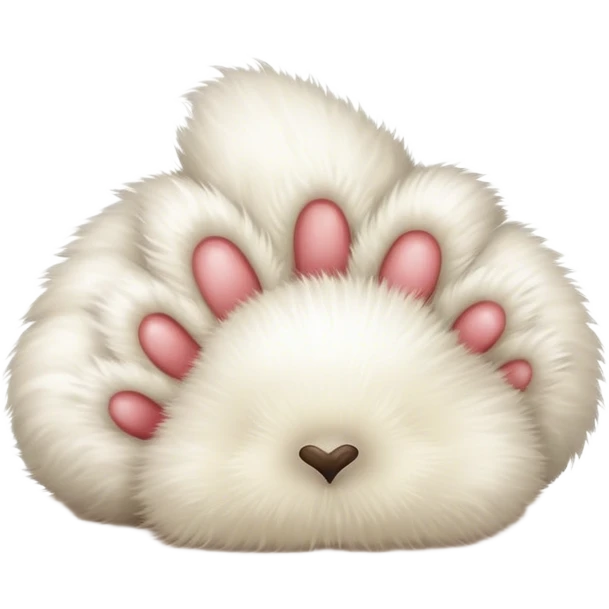 Lucky rabbit foot emoji