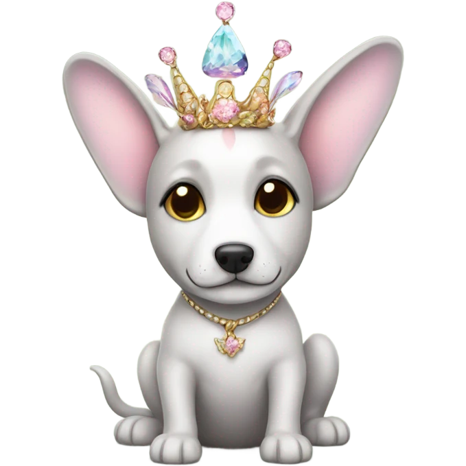 Dog fairy  emoji