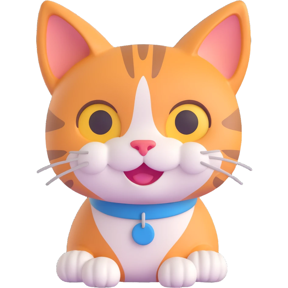happy cat emoji