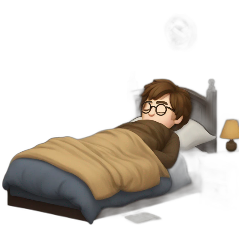 Sleeping Harry potter emoji