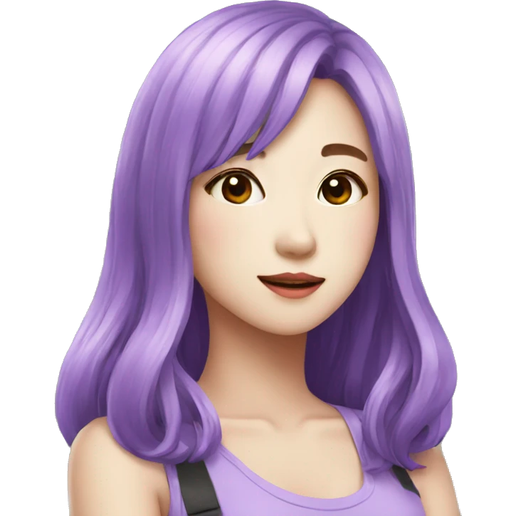 park jieun purple emoji