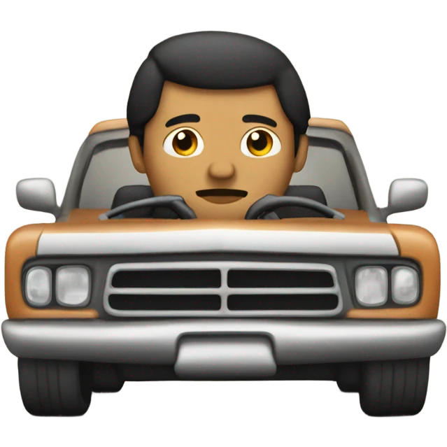 Mexican driving emoji