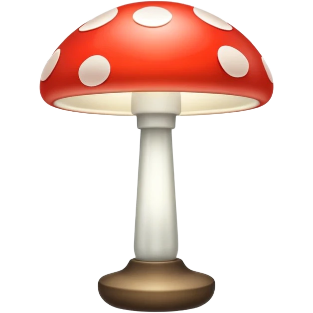 mushroom Lamp basic light pattern emoji