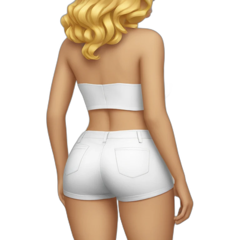 white-woman-butt emoji