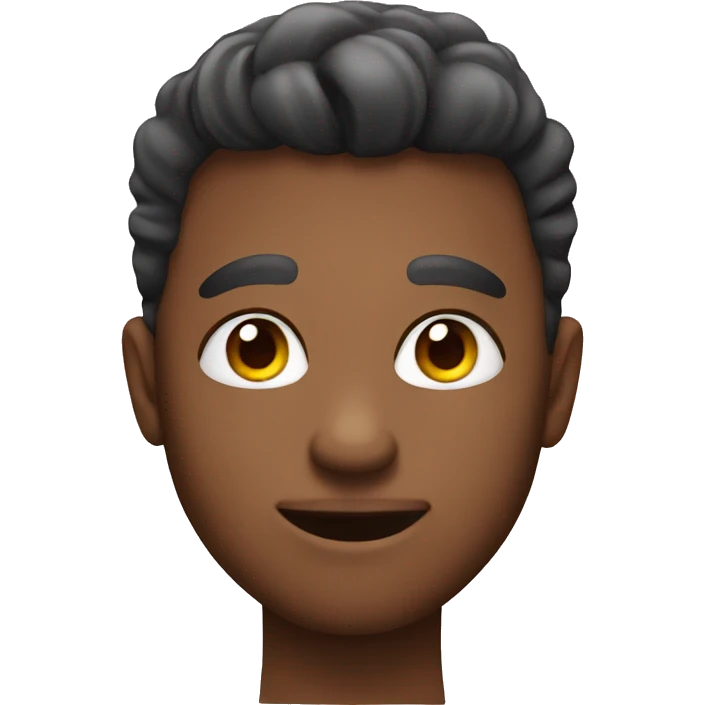 Emoji doing a confident face emoji