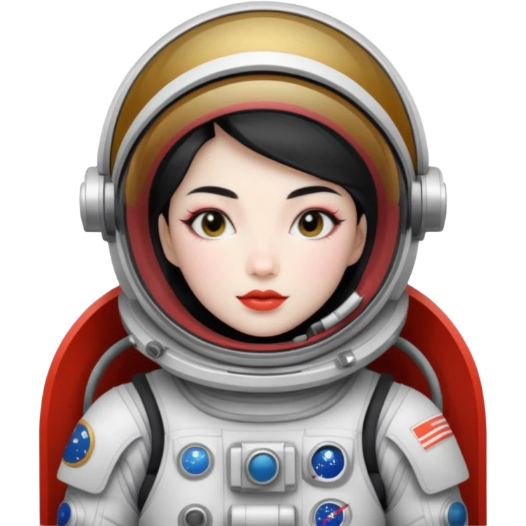 geisha astronault emoji