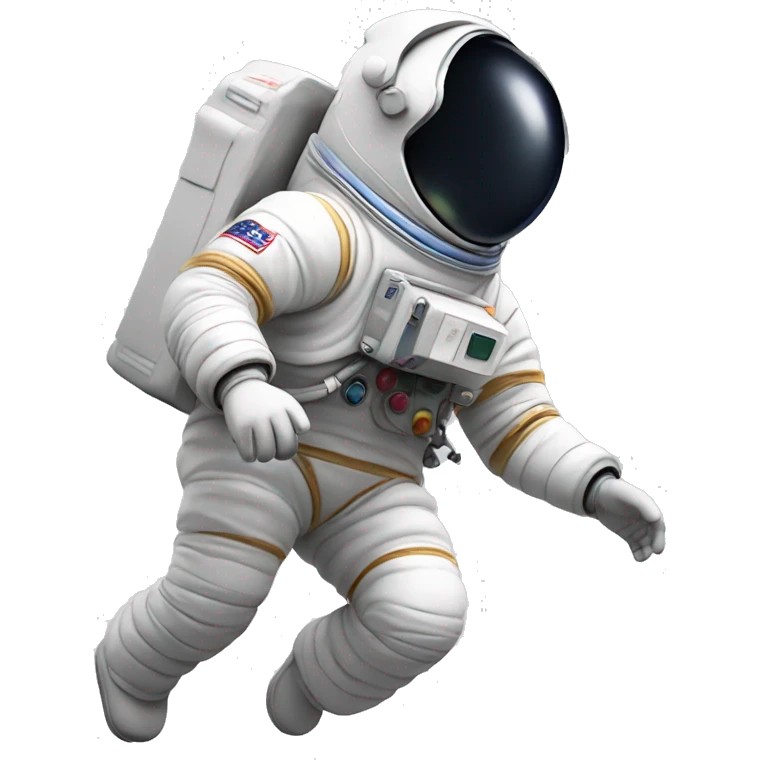 quero um astronauta dançando sam emoji