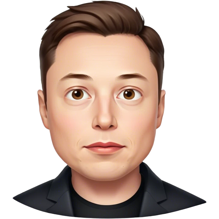 Elon Musk emoji