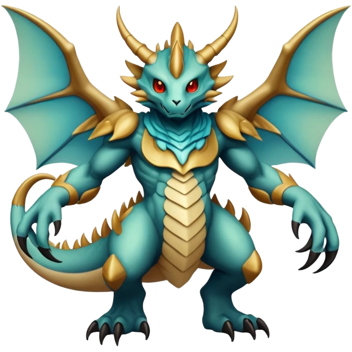 legendary complex detailed aesthetic-Fakémon-creature-scenery emoji