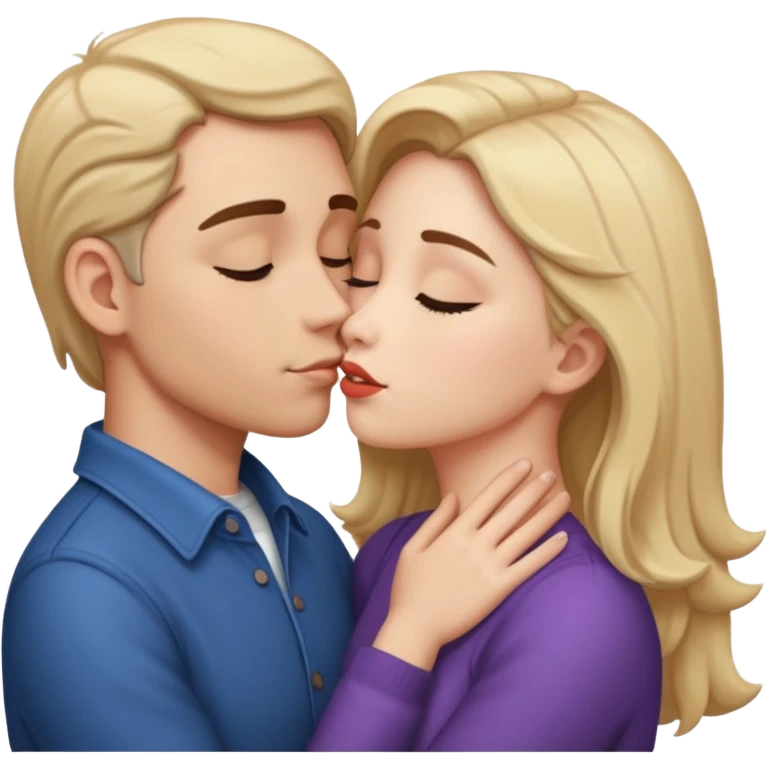 Sexy kiss emoji