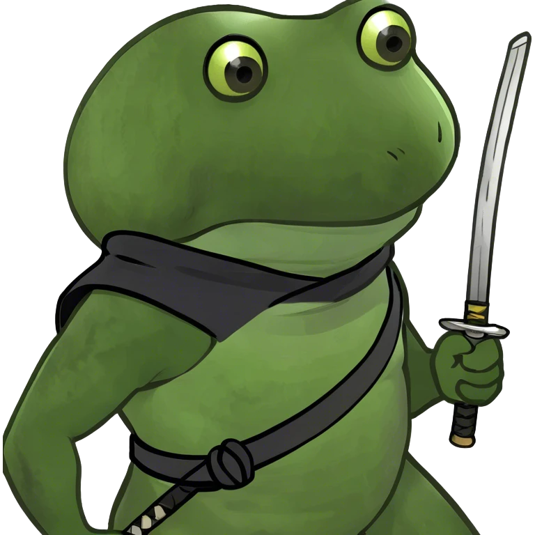 frog-assasin emoji
