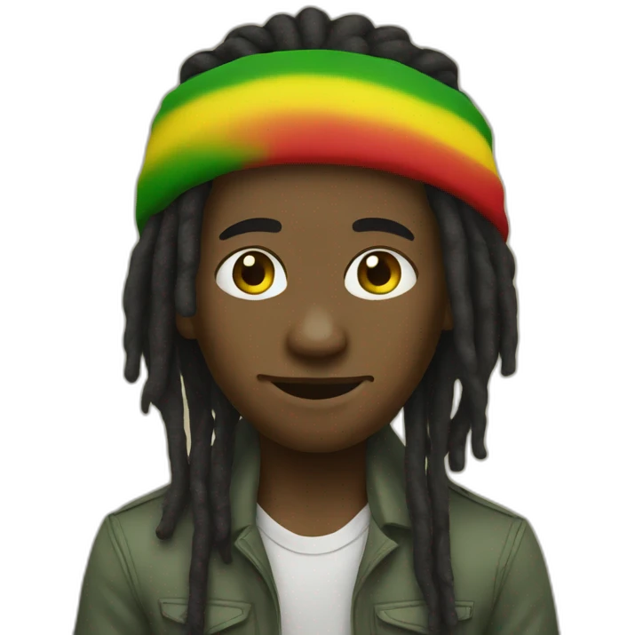 rasta boy emoji