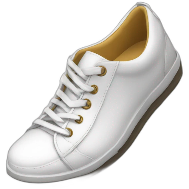 Chaussures or emoji