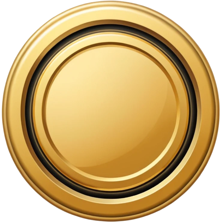circular achievement style badge border for brand loyalist featuring blank space in the middle emoji