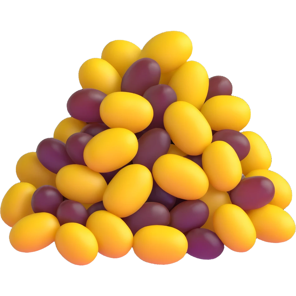 small pile of raisins emoji