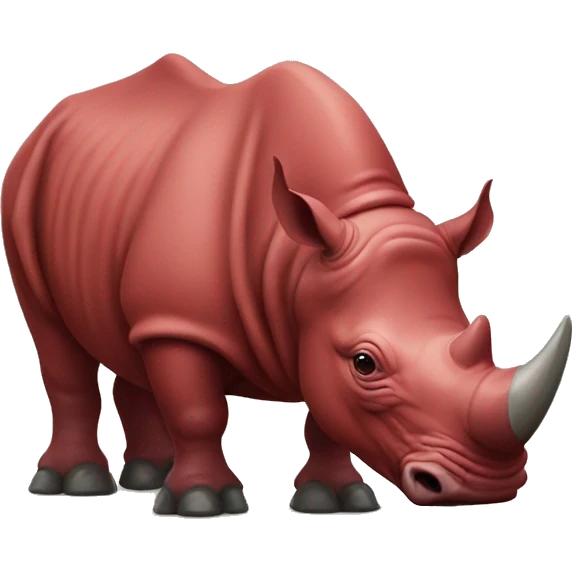 Red Rhino emoji