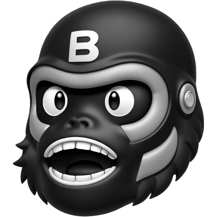 Сделай логотип Bape emoji