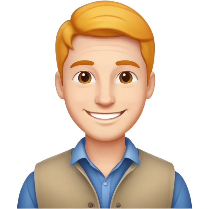 Men very happy because he pay new clothes  emoji