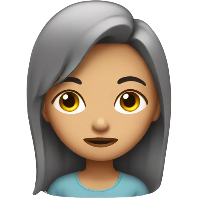 sleepy girl  emoji