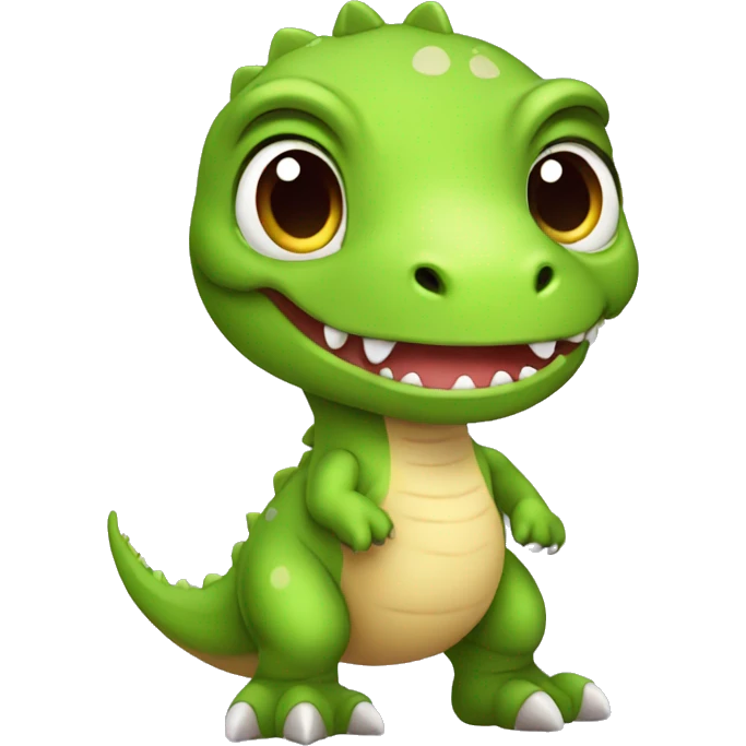 cute baby t-rex emoji