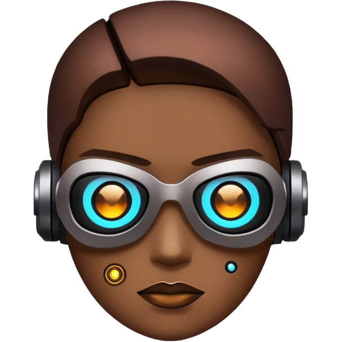 glitter cheap brown cyberpunk emoji
