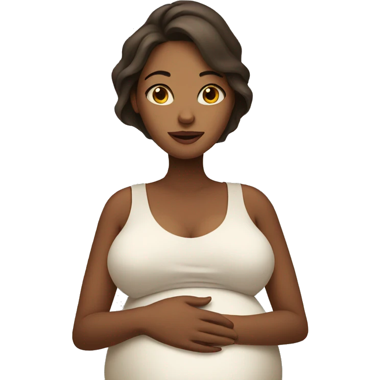 Pregnant woman emoji