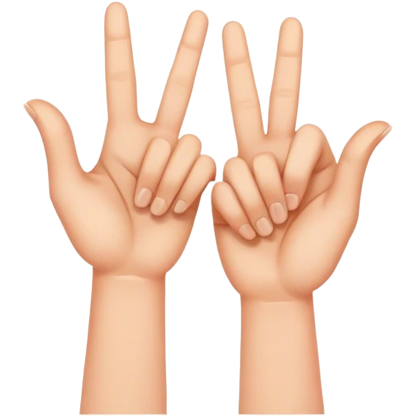 Fingers crossed  emoji
