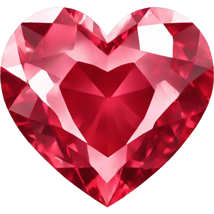 red diamond heart emoji